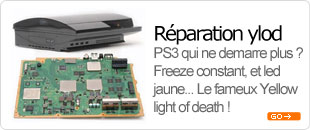 reparation ylod glod freezes bga sony ps3 playstation 3 paris