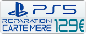 réparation carte mère ssd ram southbridge playstation 5 ps5 carte mère hs